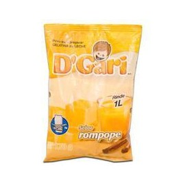 D´Gari Caja Gelatina Rompope 720G/10P-DespensayMas-D´Gari