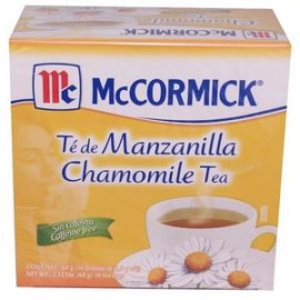 Herdez Caja de té de manzanilla McCormick 24P/50S-DespensayMas-Herdez