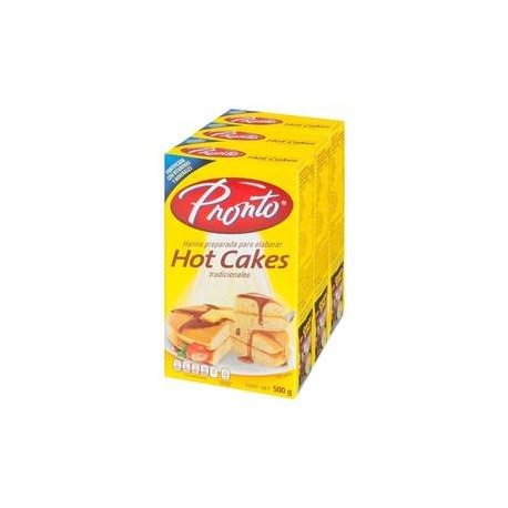 ACH Foods Harina Pronto Para Hot Cakes Tradicionales 3P/500G - ZK-DespensayMas-ACH Foods