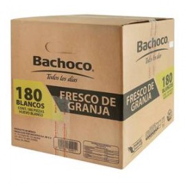 Bachoco Huevo Blanco Bachoco 180P - ZK-DespensayMas-Bachoco