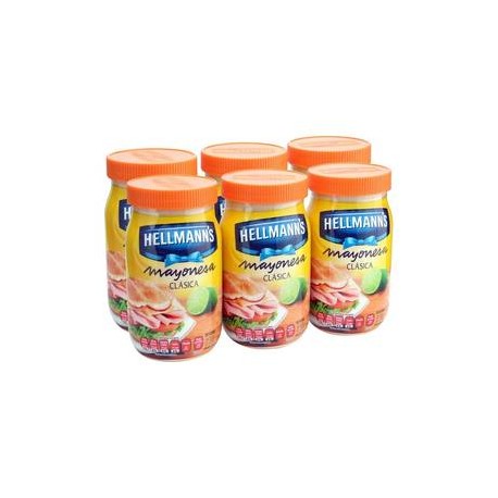 Unilever Mayonesa Hellmann's Clásica 6P/190G  - ZK-DespensayMas-Unilever