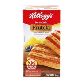 Kelloggs Barras de Cereal Kellogg's Nutri Grain Frutela 22P - ZK-DespensayMas-Kelloggs