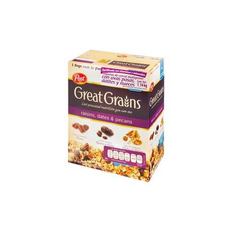 Post Cereal Post Great Grains Mezcla Antioxidantes 1.14K - ZK-DespensayMas-Post