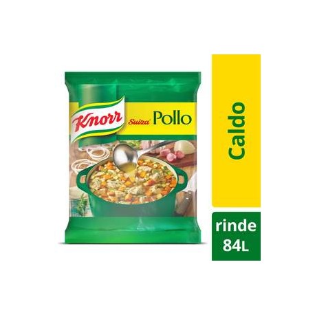 Unilever Food Solutions Media Caja de caldo de pollo Knorr Suiza 1.85K/3P-DespensayMas-Unilever Food Solutions