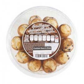 Cafe Valley Mini Panes Estilo Muffin Café Valley con Chispas de chocolate 24P  - ZK-DespensayMas-Cafe Valley