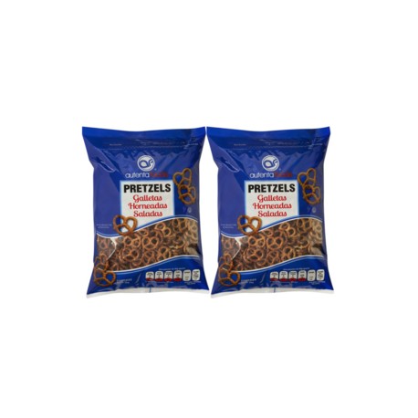 Autenta Foods Pretzels galletas horneadas saladas 2P/1K - KOZ-DespensayMas-Autenta Foods