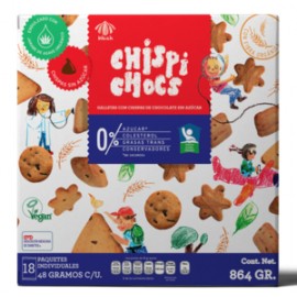 Chispi Chocs Chispi Chocs galletas con chispas de chocolate sin azúcar 18P/48G - KOZ-DespensayMas-Chispi Chocs