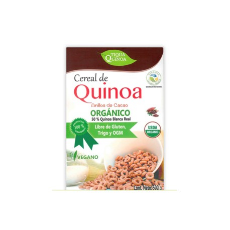 Tiqua Quinoa Tiqua cereal de quinoa orgánico 500G - KOZ-DespensayMas-Tiqua Quinoa