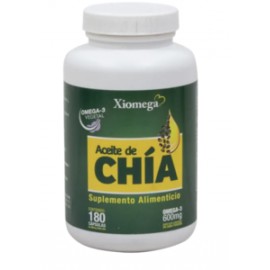 Xiomega Aceite de chia 180P - KOZ-DespensayMas-Xiomega