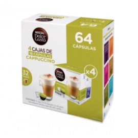 MayoreoTotal Pack cápsulas de café Capuccino Dolce Gusto 64C - KOZ-DespensayMas-MayoreoTotal