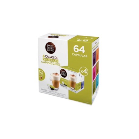 MayoreoTotal Pack cápsulas de café Capuccino Dolce Gusto 64C - KOZ-DespensayMas-MayoreoTotal