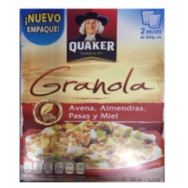 Pepsico Granola avena almendras pasas y miel Quaker 1.7K - KOZ-DespensayMas-Pepsico