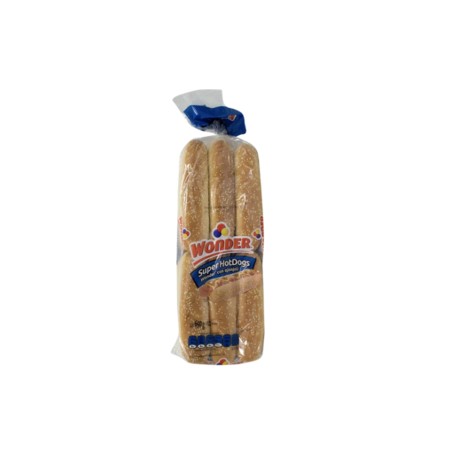 Bimbo Super pan para hot-dogs Wonder 12P - KOZ-DespensayMas-Bimbo