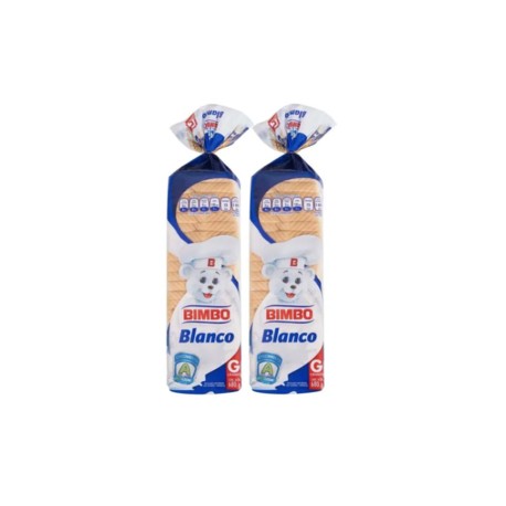 Bimbo Pan blanco 2P/680G - KOZ-DespensayMas-Bimbo