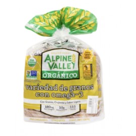 Alpine Valley Pan Orgánico Integral con Omega-3 2P/680G - KOZ-DespensayMas-Alpine Valley