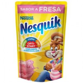 Nestlé Caja Nesquik de Fresa en Bolsa 357G/12P-DespensayMas-Nestlé