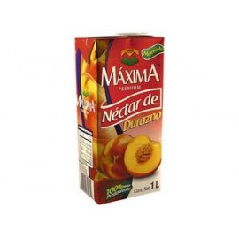 Maxima Caja Nectar de Durazno Maxima 1L/12P-DespensayMas-Maxima