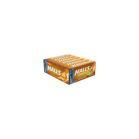 Mondelez Caja Dulce Macizo Halls Miel y Limón 30C/12P-DespensayMas-Mondelez