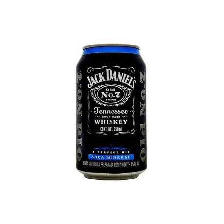 MayoreoTotal Caja bebida Jack Daniels con agua mineral 24P/350M-DespensayMas-MayoreoTotal