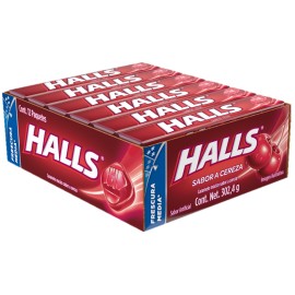 Mondelez Media Caja Dulce Macizo Halls Cereza 15C/12P-DespensayMas-Mondelez