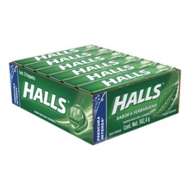 Mondelez Caja Dulce Macizo Halls Yerbabuena 30C/12P-DespensayMas-Mondelez