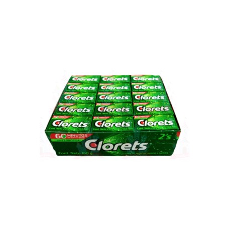 Mondelez Caja Chicle Clorets 2 S 32C/60P-DespensayMas-Mondelez