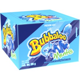 Mondelez Caja Chicle Bubbaloo Menta 32C/50P-DespensayMas-Mondelez