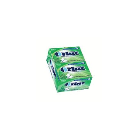 Mondelez Caja Chicle Orbit Menta Verde 24C/12P-DespensayMas-Mondelez