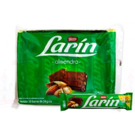 Nestlé Caja Chocolates Nestlé Larin Almendra 30EX/10P/24G-DespensayMas-Nestlé