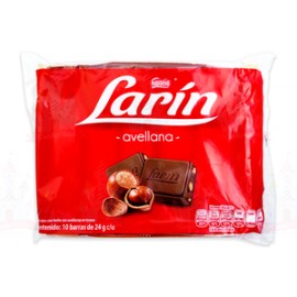 Nestlé Caja Chocolates Nestlé Larin Avellana 30EX/10P/24G-DespensayMas-Nestlé