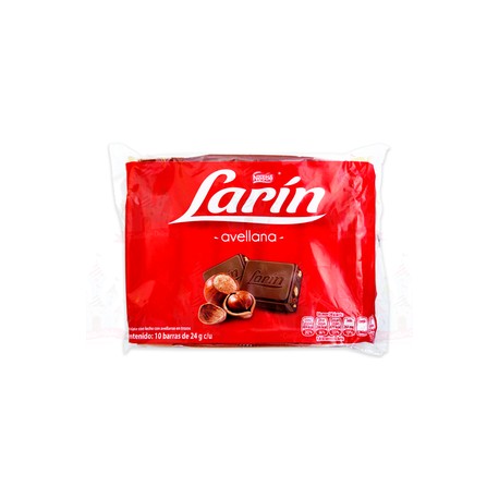 Nestlé Caja Chocolates Nestlé Larin Avellana 30EX/10P/24G-DespensayMas-Nestlé