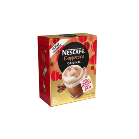 Nestlé Polvo para preparar cappuccino original Nescafe 120G - KOZ-DespensayMas-Nestlé