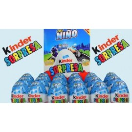 Ferrero Caja Chocolates Kinder Sorpresa Huevo Nino T12 8C/12P-DespensayMas-Ferrero