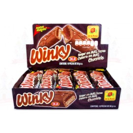 DeLaRosa Caja Chocolates Winky de 28gr 24C/12P-DespensayMas-DeLaRosa