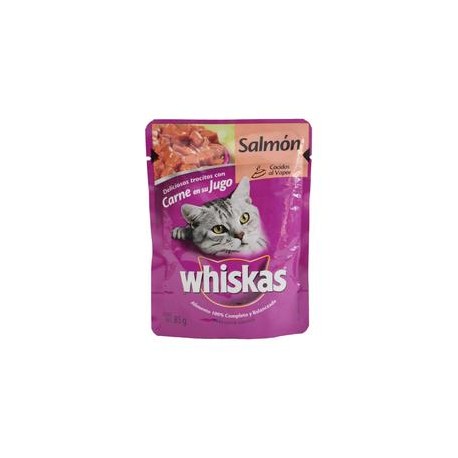 Mars Caja Whiskas Salmon 85G/8P-DespensayMas-Mars