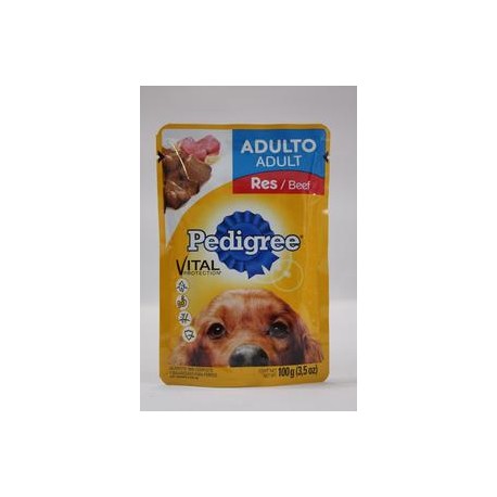 Effem Media Caja Pedigree Adulto Res 100G/20P-DespensayMas-Effem