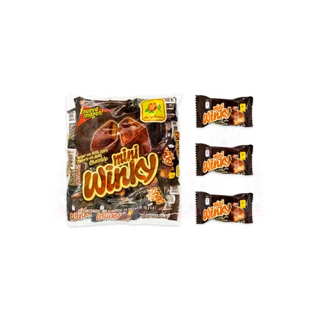 DeLaRosa Media Caja Chocolates Mini Winky 9C/24P-DespensayMas-DeLaRosa