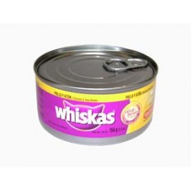 Mars Caja alimento para gato Whiskas pollo y atún 156G/24P-DespensayMas-Mars