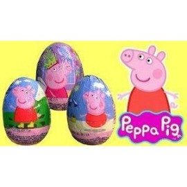 Eone Caja Chocolate Huevo Sorpresa Peppa Pig 16C/6P-DespensayMas-Eone