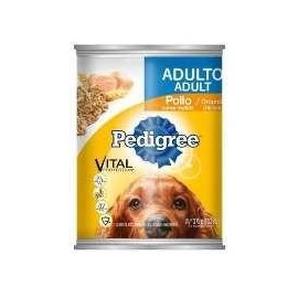 Effem Caja alimento para perro Pedigree molida de pollo 24P/375G-DespensayMas-Effem