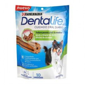 Nestlé Snack Cuidado Oral Purina DentaLife Razas Pequeñas/Medianas 10P - ZK-DespensayMas-Nestlé