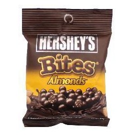 Hersheys Caja Chocolate Hersheys Almonds Bites 6P/12EX/43G-DespensayMas-Hersheys