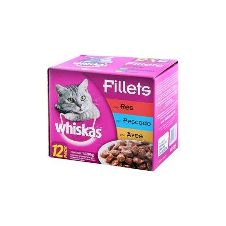 Effem Alimento para Gato Whiskas 12P/85G - ZK-DespensayMas-Effem