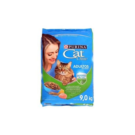 Nestlé Alimento para Gato Purina Cat Chow Adulto 9K - ZK-DespensayMas-Nestlé