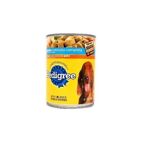 Effem Caja alimento para perro Pedigree trozo de res 625G/12P-DespensayMas-Effem