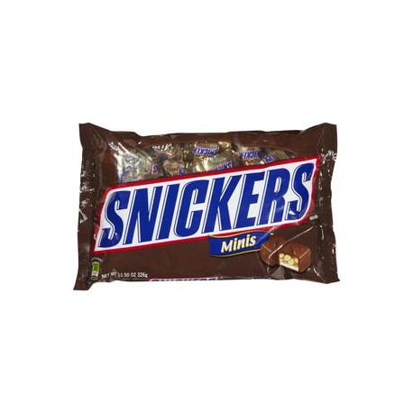 Effem Caja Chocolate Snickers Mini 12B/52P-DespensayMas-Effem