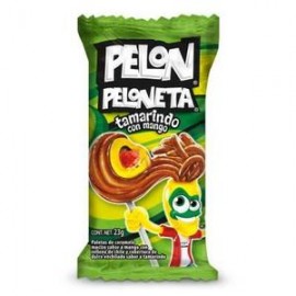 Hersheys Caja Paleta Caramelo Enchilado Pelon Peloneta Tamarindo con Mango 18B/18P-DespensayMas-Hersheys