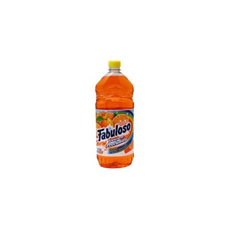 Colgate Palmolive Media Caja Limpiador Fabuloso Naranja 1L/6P-DespensayMas-Colgate Palmolive