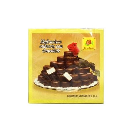 MayoreoTotal Caja bombón de corazon con chocolate La Rosa 20C/50P-DespensayMas-MayoreoTotal