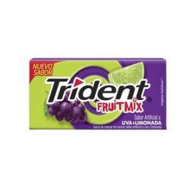 Mondelez Caja Chicle Trident Val U Pack Fruit Mix 12C/12P-DespensayMas-Mondelez